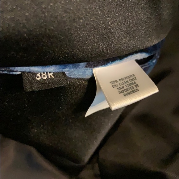 NWOT Bonobos Men’s Size 38R Velvet Slim Fit Blazer - Picture 7 of 8